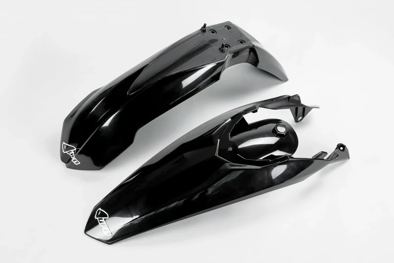 UFO PLAST KTM EXC-F 350 2012-2013 Mudguard Kit Black