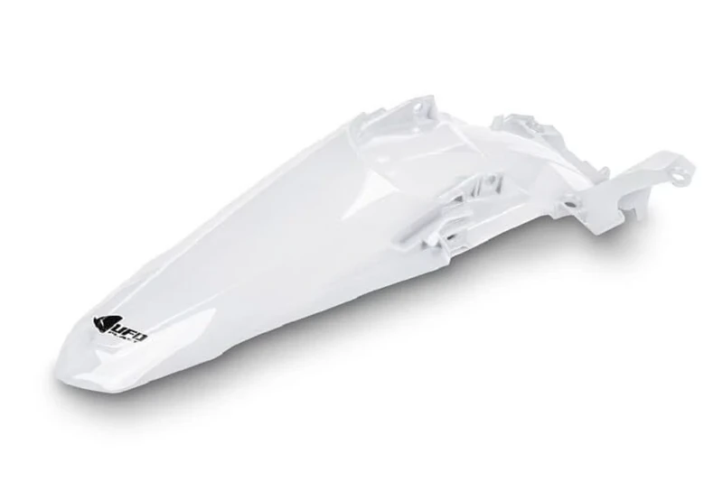 UFO PLAST Rear Mudguard White Yamaha YZF 450 2023-2024