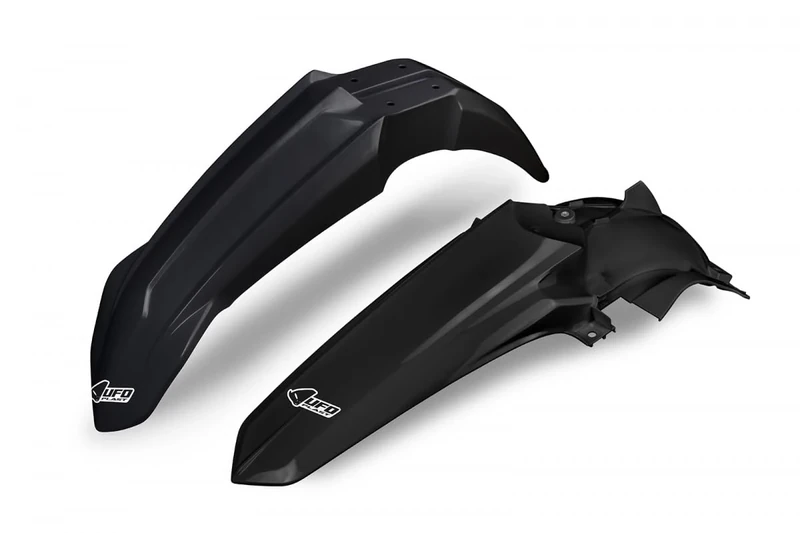 UFO PLAST Fender Kit Black Yamaha YZ 125 2022-2024