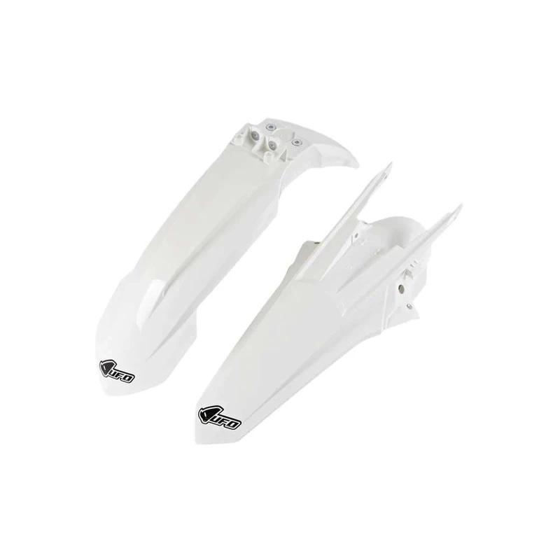 UFO PLAST KTM EXC-F 450 2017-2019 Mudguard Kit White