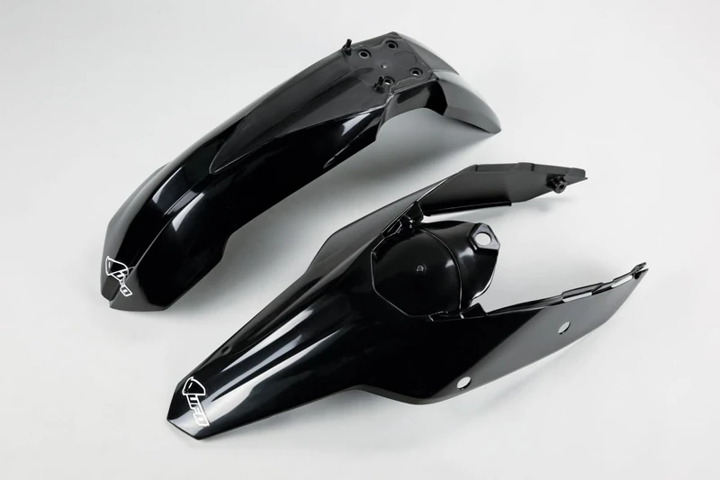 UFO PLAST Fender Kit Black Ktm EXC 250 2009-2011