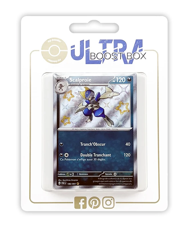 my-booster Pokémon Company SV045-FR-UB-186, Multi-Colour