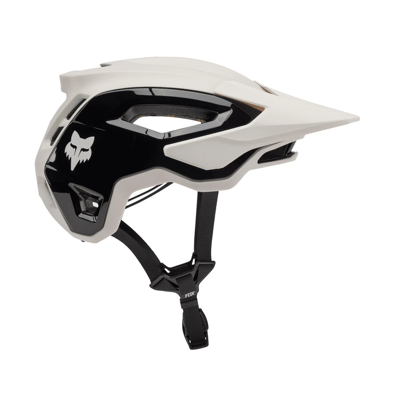 Fox BIKE HELMET SPEEDFRAME PRO BLOCKED VINTAGE WHITE L