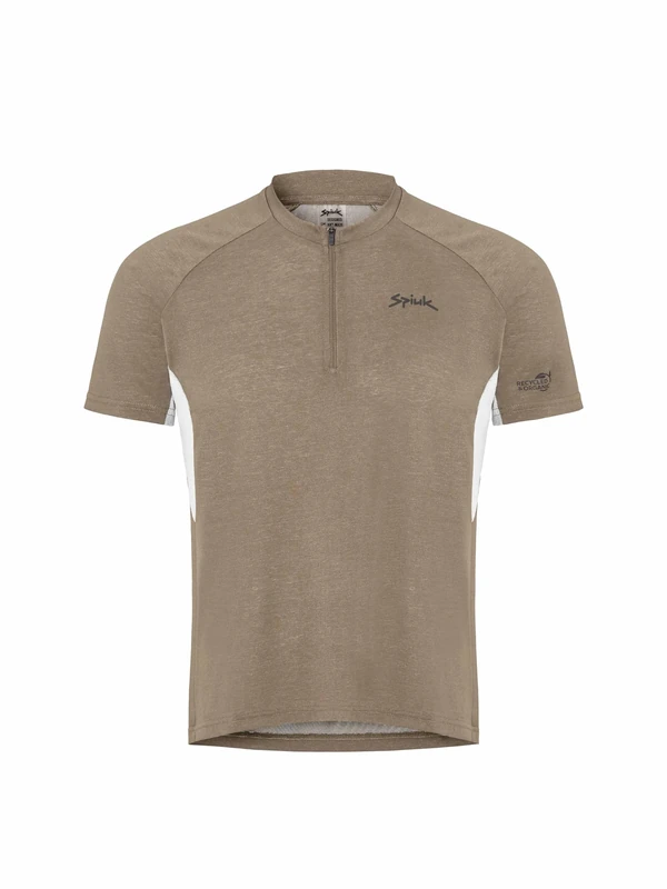 Spiuk M/C All Terrain Gravel Unisex T-Shirt Brown T. M