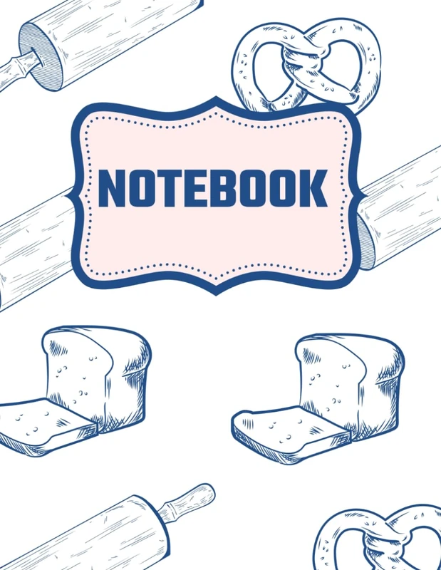 kitchen illustration cover notebook