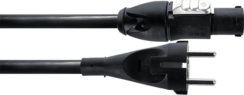 CORDIAL - PowerCON PVC True1 / Schuko cable straight 5 m - Image 1