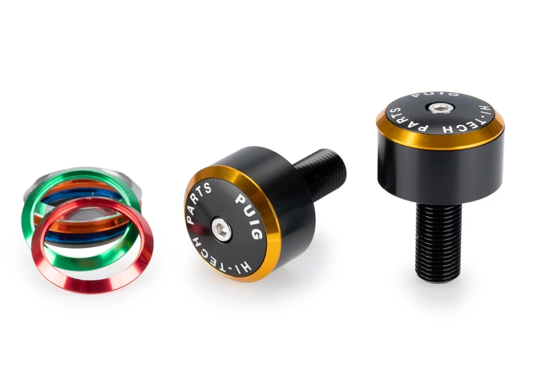 Puig 21628N Bar Ends Balance Black