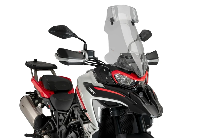 Puig 21800H Touring Windshield with Visor Smoke