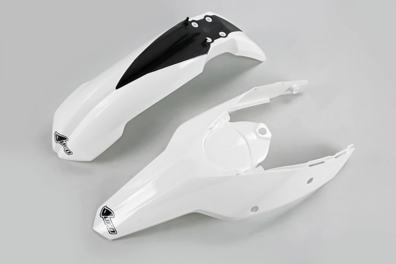 UFO PLAST Fender Kit White Ktm EXC-F 250 2009-2011