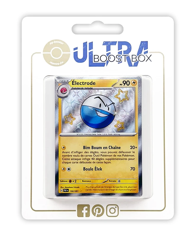 my-booster Pokémon Company SV045-FR-UB-134, Multi-Colour - Image 1