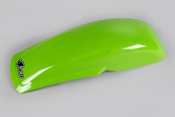 UFO PLAST Rear mudguard green fluoro Kawasaki KXF 451 2024-2024