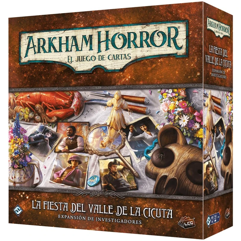 Fantasy Flight Games Arkham Horror Hemlock Valley Party Card Game | Investigators Expansion | Ages 14+ | 1 to 4 Players | 30-120 Minutes per Game | Spanish - Image 1