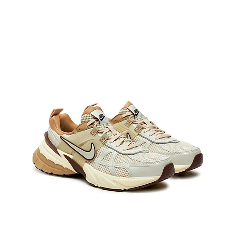 Nike FD0736-103 V2K Run Women LT Orewood BRN/Light Bone-Khaki-Earth UK 6.5