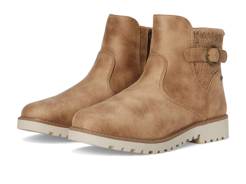 Skechers women's Arch Fit Marlie-Weekend Chat Ankle Boot, Chestnut, 10