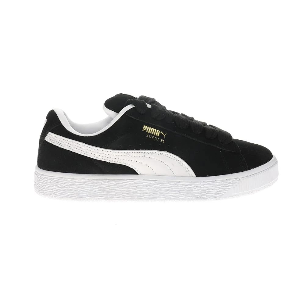 Puma Women's Suede XL Sneaker, Black/White, 5.5 UK