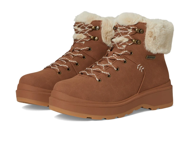 Skechers Womens Boots- Park City, Chestnut, 7 Maroon - Image 1