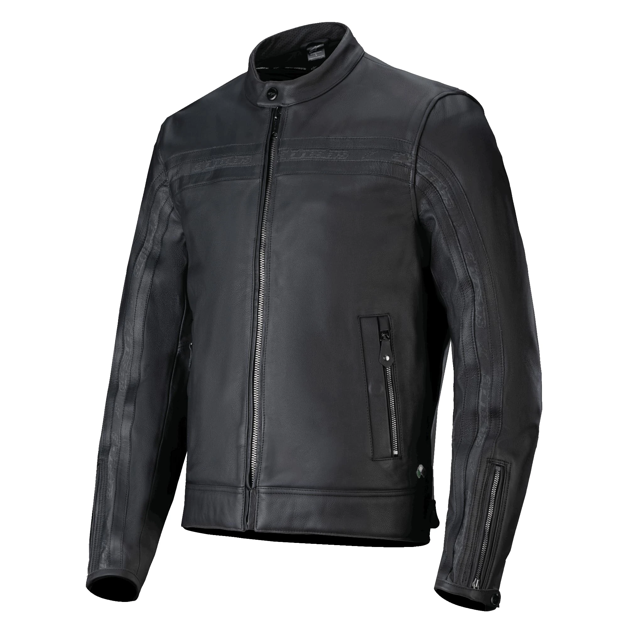 Alpinestars Dyno Motorcycle Leather Jacket, black, XL