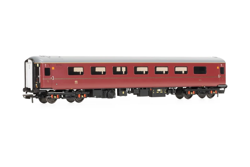 Hornby Coach Car - R40374 EWS Business Coach Pack - Era 10 Train Toy, 00 Gauge Carriage for Train Set, Rolling Stock Models for Adults - 1:76 Scale Model Gift - Image 1