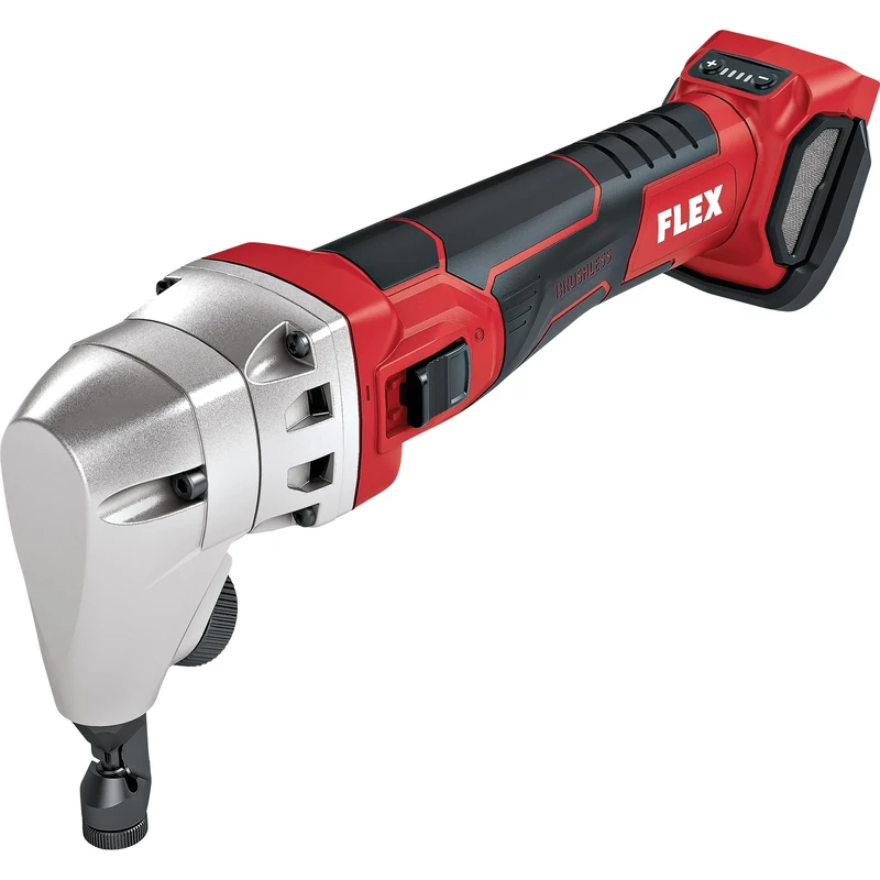 Flex 531584 Cordless Nibbler (Good Curving, 18 V, Without Battery, Quick Change of Cutting Blade, Anti-Kickback, No Metal Dust)