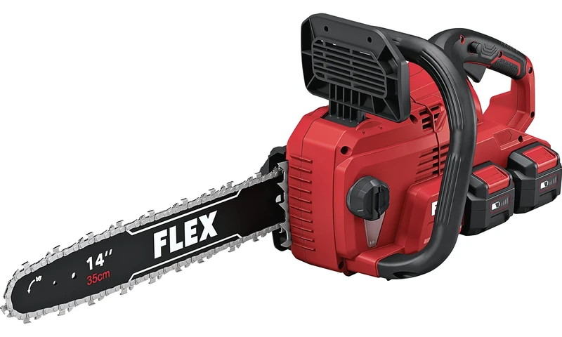 Flex Cordless Chainsaw (Saw Blade Approx. 35 cm, 18 V, Brushless Motor, Ergonomic Handle Tube, Saw, Chainsaw) 531276