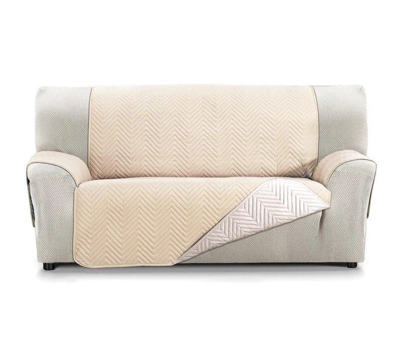 Martina Home Sofa Cover Milano 4 Seater XL Beige/Linen