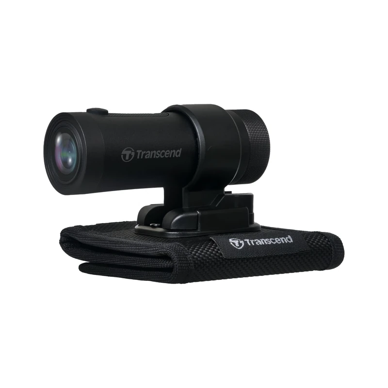 Transcend DrivePro 20B Motorcycle Dash Cam, Full HD 1080P 60fps, IP68 Waterproof, Wi-Fi, STARVIS Night Vision, Includes 64GB High Endurance microSD Card TS-DP20B-64G - Image 1