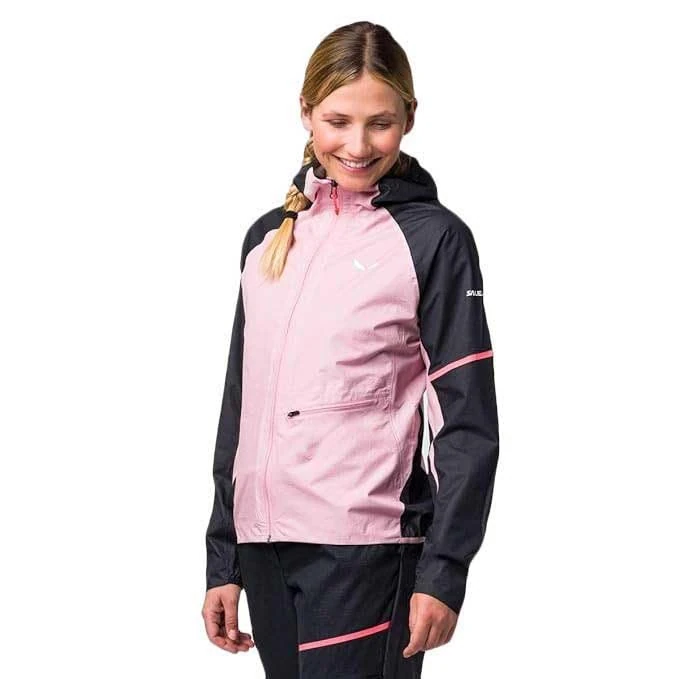 Salewa Vento Powertex 2.5 Layers Jacket Women, Pink, XS