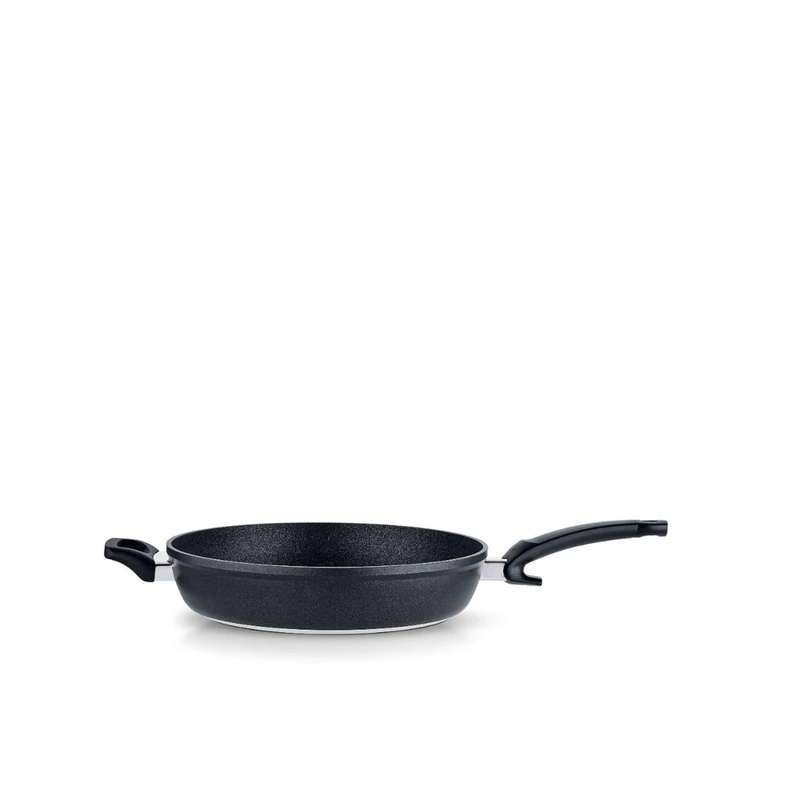 Fissler Adamant Comfort/Aluminium Frying Pan (32 cm) Large Frying Pan - Coated, Non-Stick, Scratch Resistant - Induction, Anthracite
