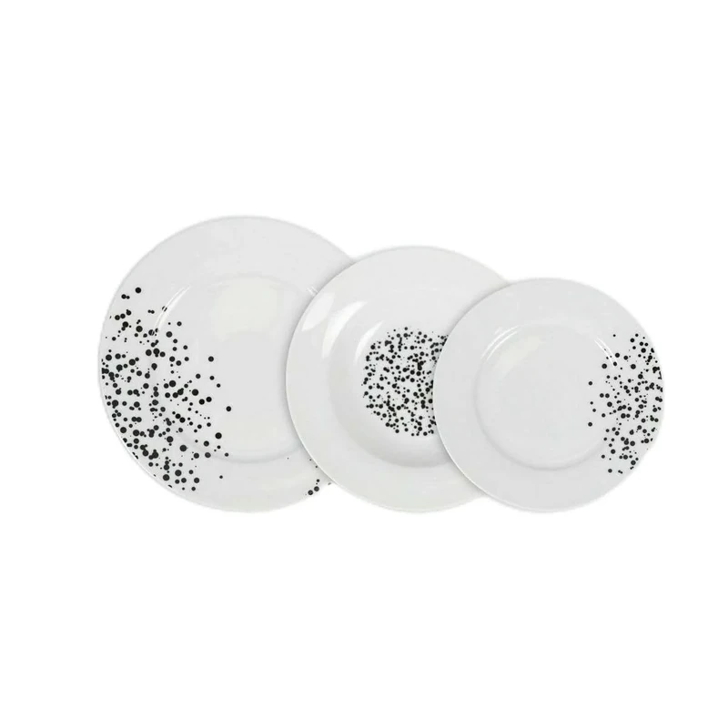La Mediterránea Motes Round Dinnerware Set 18 Pieces (2 Units)