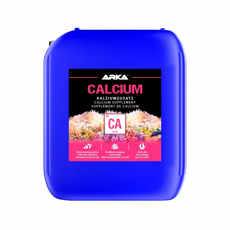 ARKA - Calcium - Integratore di calcio per la nutrizione dei coralli in ogni acquario marino - Contenuto: 5000 ml