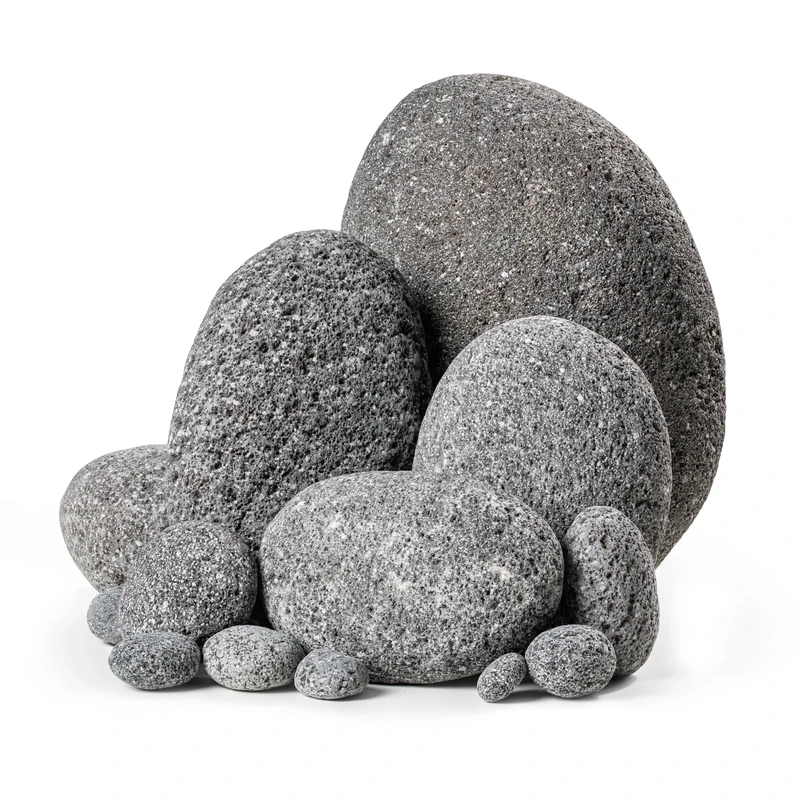 ARKA - mySCAPE-LAVA PEBBLES - Pietre per acquari d'acqua dolce - MIX circa 10-300 mm - Contenuto: 20 kg