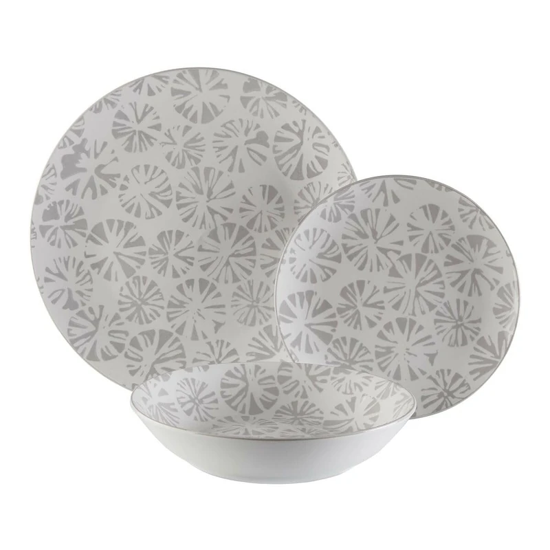 Versa 18 Piece Porcelain Dinnerware Set - Image 1
