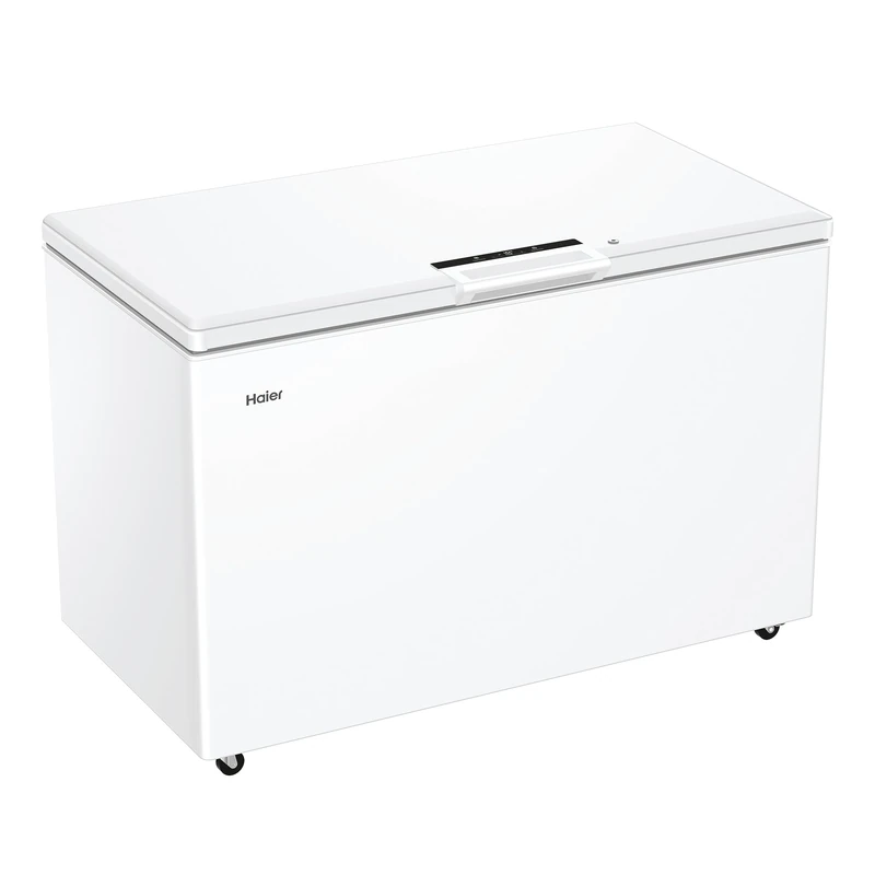 Haier Series 7 Freestanding Chest Freezer, 418L Capacity, E Class, Extreme Cold Shield, Fast Freeze Technology, Antibacterial & Anti-Mould Gasket, LED Light, White, 132x75x84.5 cm - HCE420EK - Image 1
