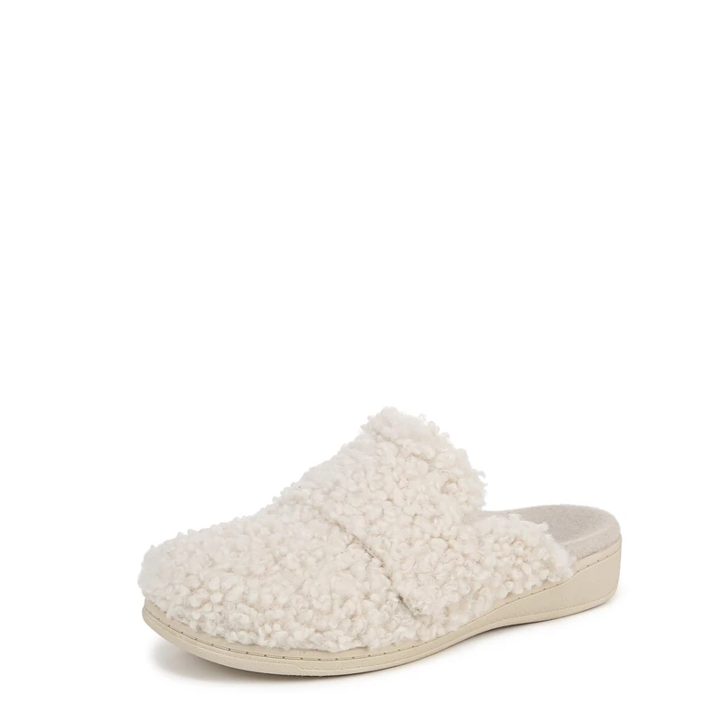 Vionic Women's Gemma Ii Mules, Cream Shearling, 3.5 UK