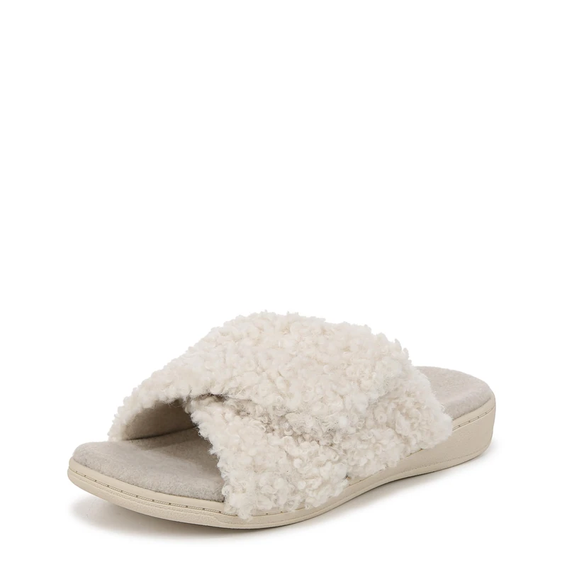 Vionic Women's Slippers Relax II Shoes with Arch Support Cream UK 5 Medium Fit