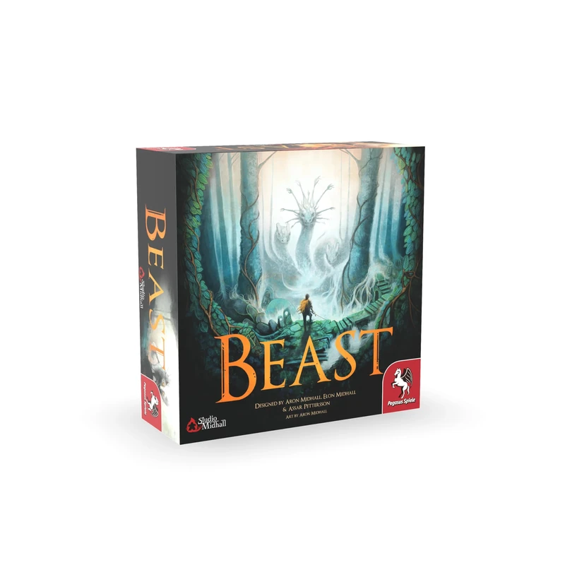 Pegasus Spiele Beast Board Game US Edition - 6 Players, Ages 14+, Strategy Fantasy Game