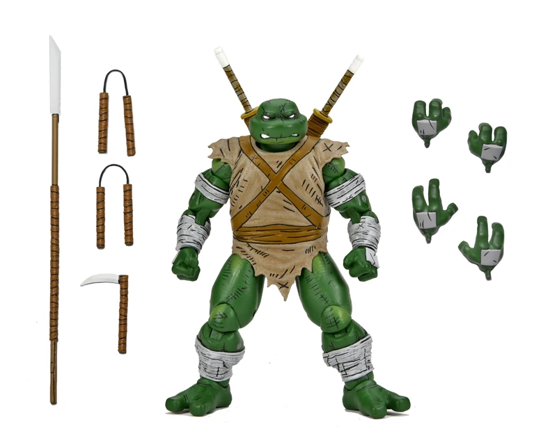 NECA Collectible Teenage Mutant Ninja Turtles (Mirage Comics) - 7" Scale Action Figure - Michelangelo (The Wanderer) - Image 1