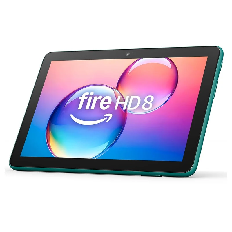 Amazon Fire HD 8 tablet (newest gen), 8" HD Display, 3 GB memory, 32 GB, designed for portable entertainment, Emerald, (2024 release) – with ads