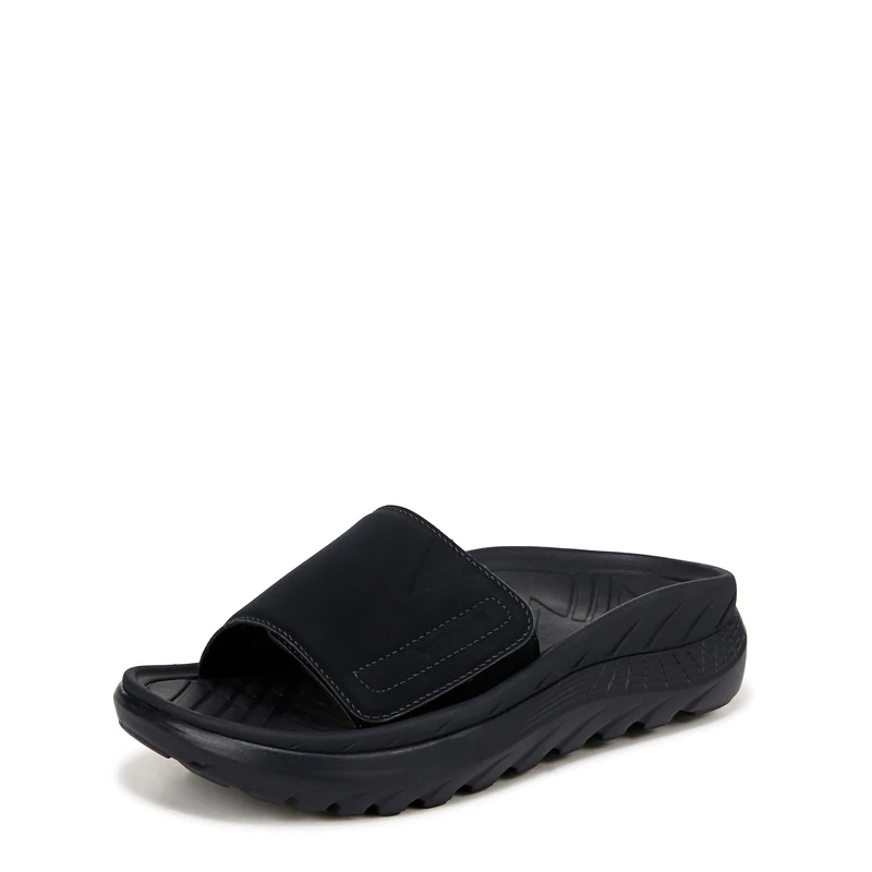 Vionic Unisex Rejuvenate Slide, Navy Blue Synthetic Nubuck, 9 UK