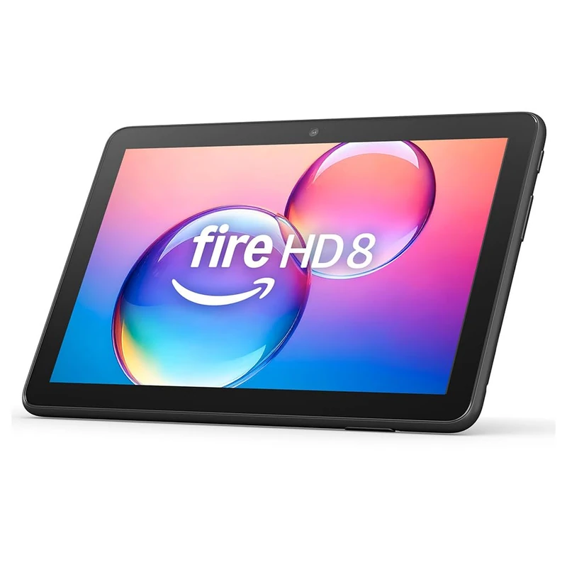 Amazon Fire HD 8 tablet (newest gen), 8" HD Display, 4 GB memory, 64 GB, responsive and vibrant, designed for portable entertainment, Black, (2024 release) – with ads