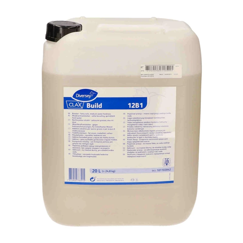 Clax Build 12B4, Alkalischer Waschkraftverstärker mit Komplexiereigenschaften | Kanister (20 l)