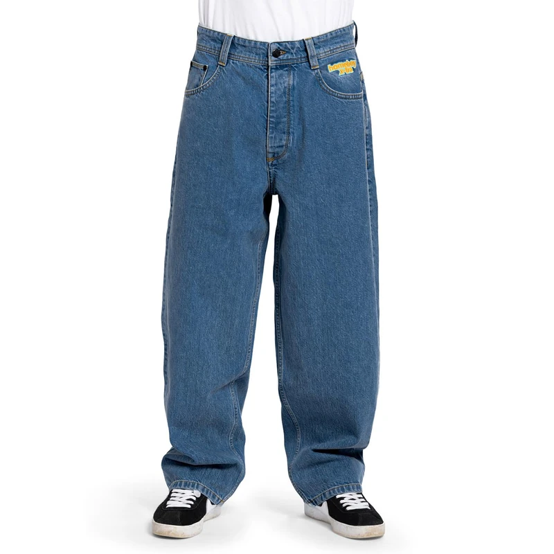 Homeboy Unisex X-Tra Monster Denim Pants, Indigo, 25 L28