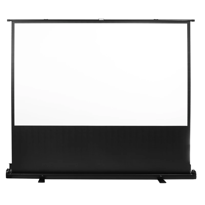 Maclean portable projection screen, compact, floor, 100", 16:9, MC-964