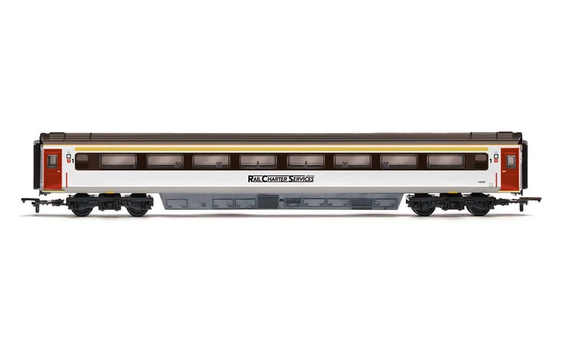Hornby Coach Car - R40182A RCS, Mk3 First Open, 11091 Coach B - Era 11 Train Toy, 00 Gauge Carriage for Train Set, Rolling Stock Models for Adults - 1:76 Scale Model Gift