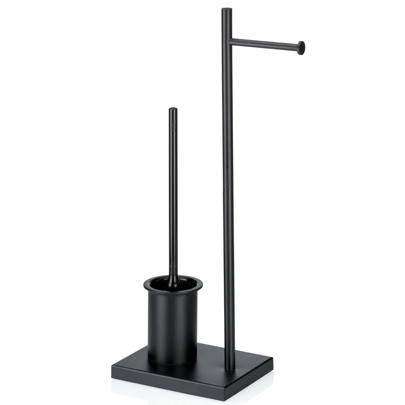 kela Toilet Set, Metal, Black, 68 cm - Image 1