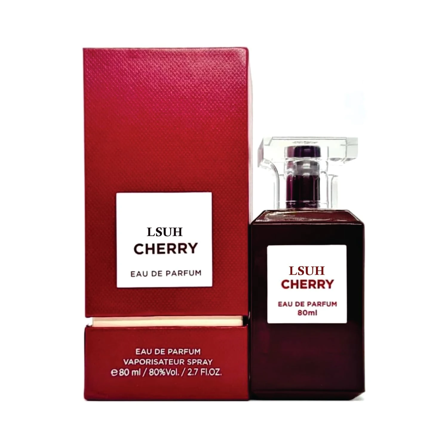 Sapphire’s choice - Cherry Perfume Spray | Lsuh Cherry Edp 80ml Eau De Parfum For Unisex | Cherry, Jasmine and Rose Arabian Fragrance | Cherry Perfume 80ml