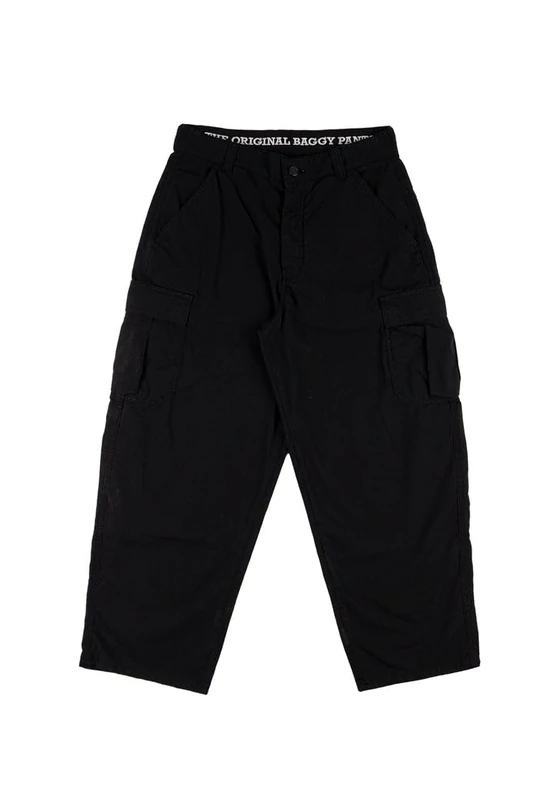 Homeboy Unisex X-Tra Monster Cargo Pants, Black, 26 L32 - Image 1