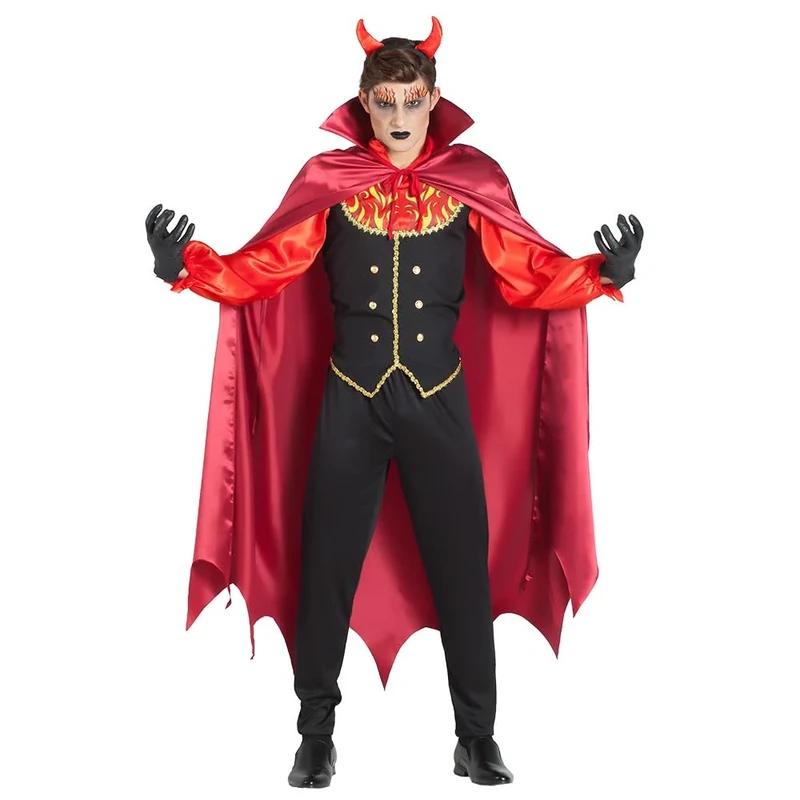 Boland 79243 Diablo Adult Devil Lord Costume, Multi-Coloured, M-L