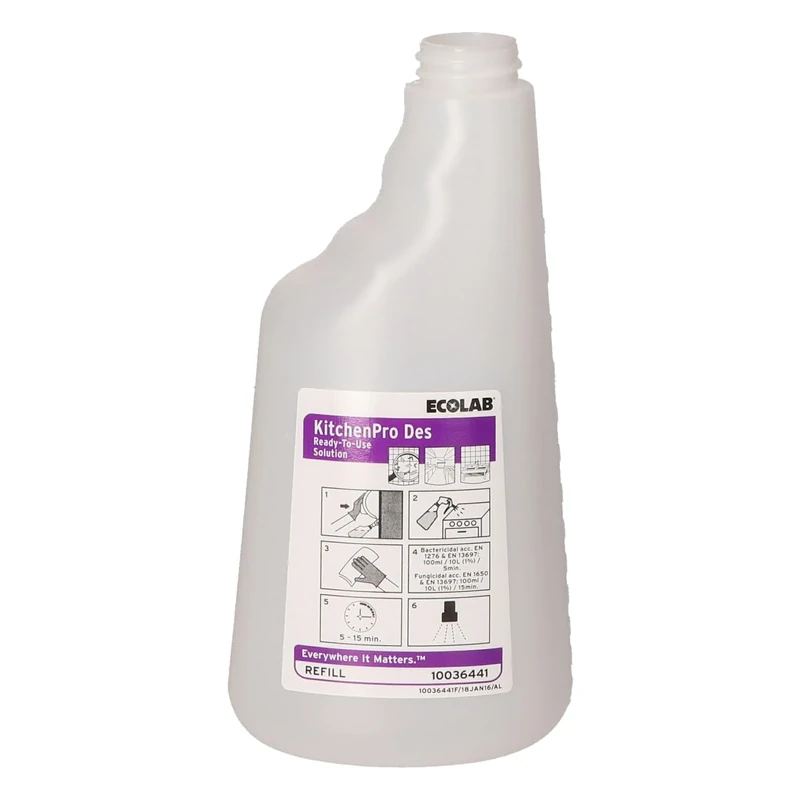 Indur Kitchen Pro Des Botella Vacía 650 Ml