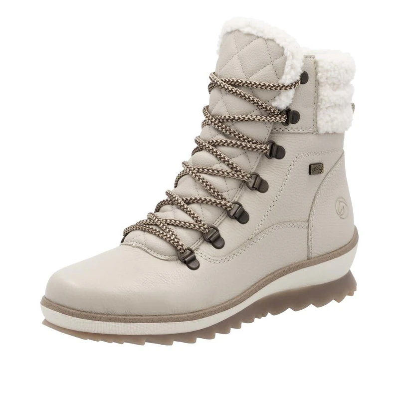 Remonte Women's R8485 Ankle Boot, Beige, 3.5 UK